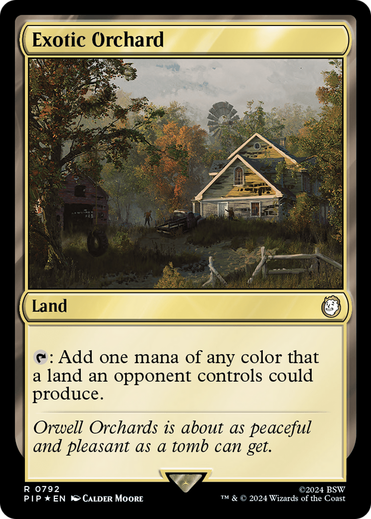 Exotic Orchard (Surge Foil) (792) [Universes Beyond: Fallout]