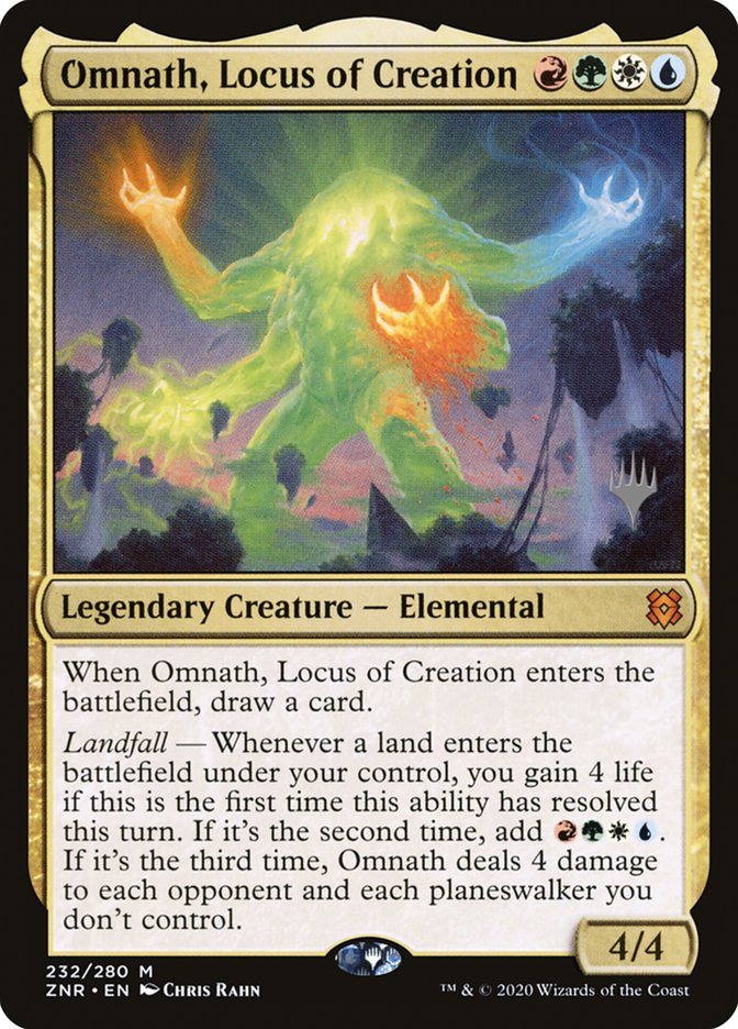 Omnath, Locus of Creation (232) [Promo Pack: Zendikar Rising]