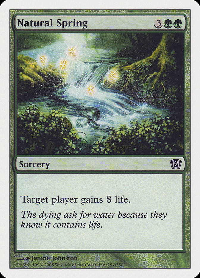 Natural Spring (257) [9th Edition]