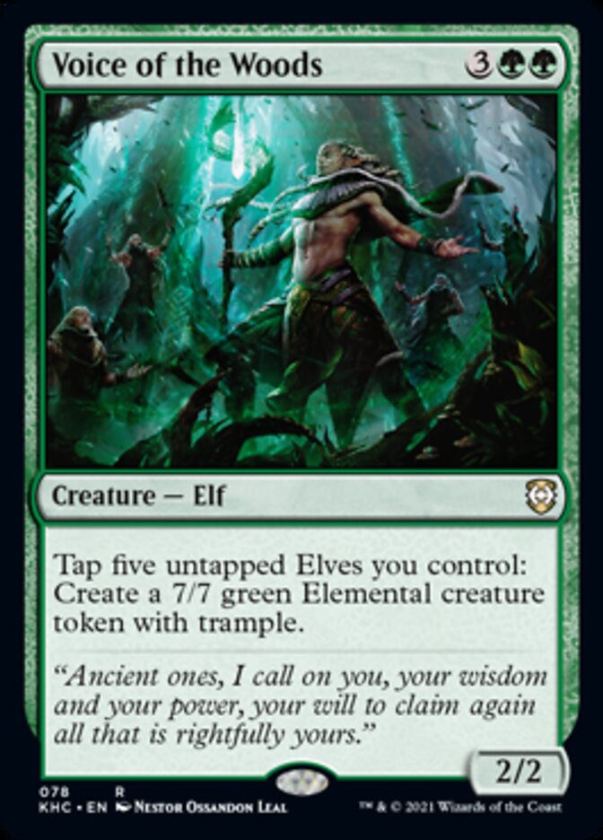 Voice of the Woods (78) [Commander: Kaldheim]