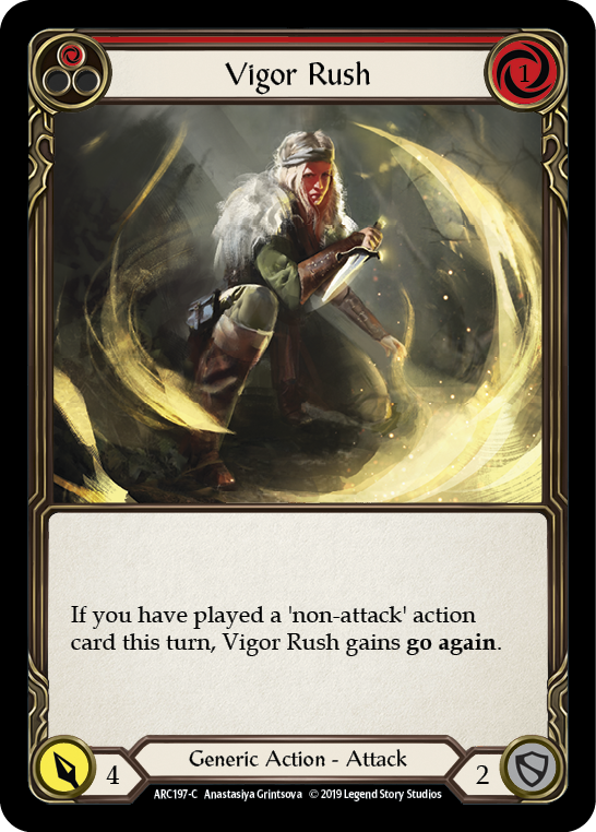 Vigor Rush (Red) (ARC197) [Arcane Rising]