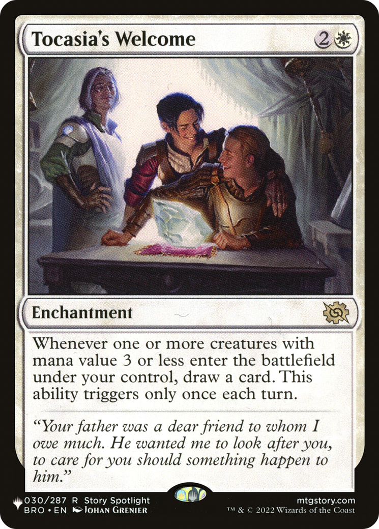 Tocasia's Welcome (030/012) [The List Reprints]