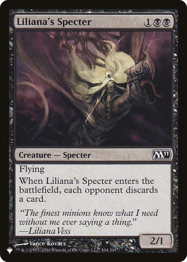 Liliana's Specter (104/249) [The List Reprints]