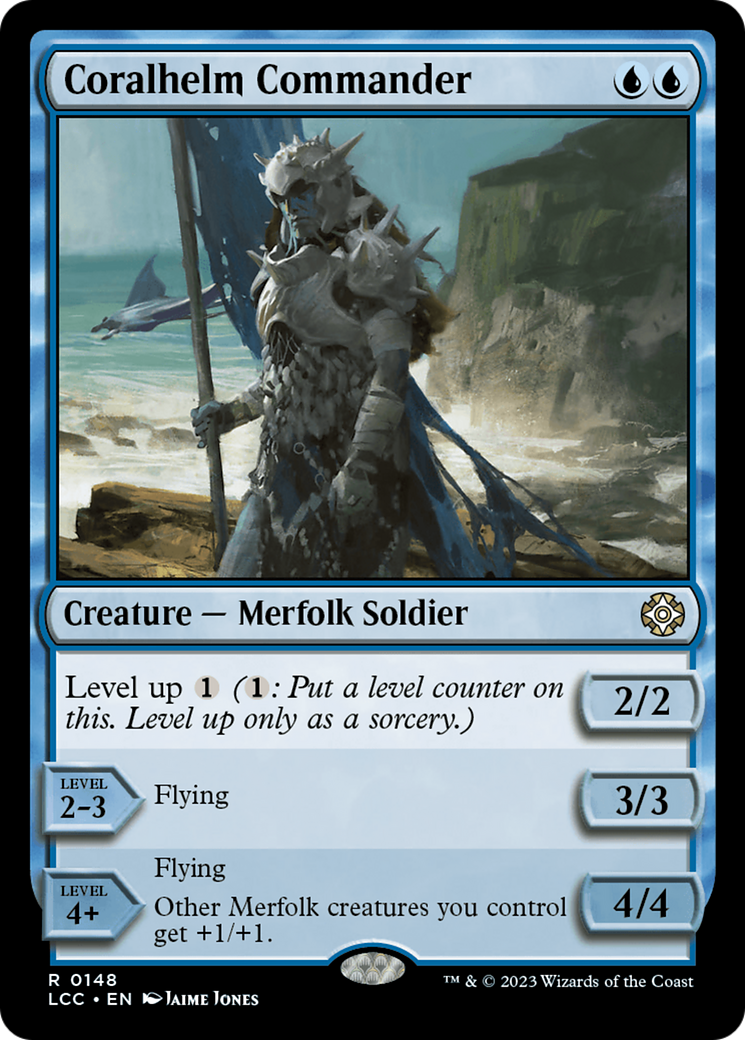 Coralhelm Commander (148) [Commander: The Lost Caverns of Ixalan]