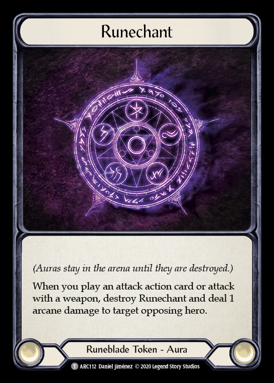 Nebula Blade // Runechant (ARC077 // ARC112) [Arcane Rising]