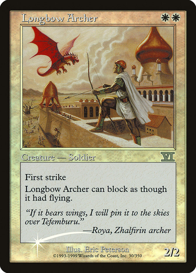 Longbow Archer (30) [FNM Promos]