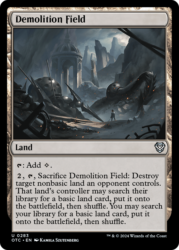 Demolition Field (283) [Commander: Outlaws of Thunder Junction]