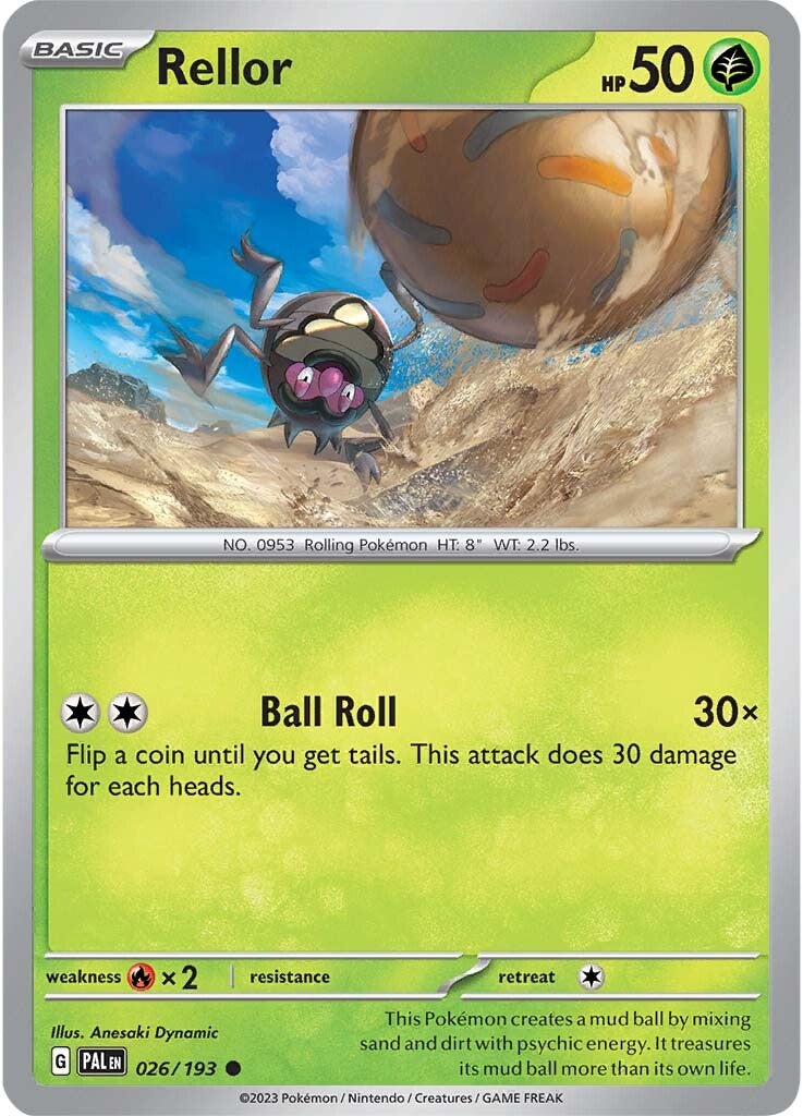 Rellor (026/193) [SV02: Paldea Evolved]