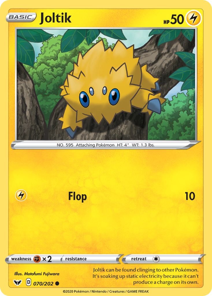 Joltik (070/202) [SWSH01: Sword & Shield Base Set]