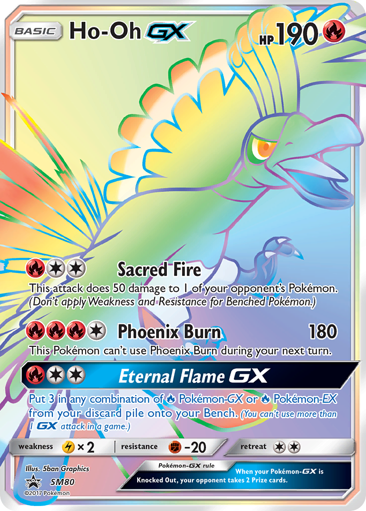Ho-Oh GX - SM80 (SM80) [SM Promos]