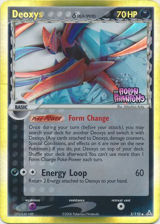 Deoxys (Delta Species - Attack Forme) (3/110) [EX Holon Phantoms]