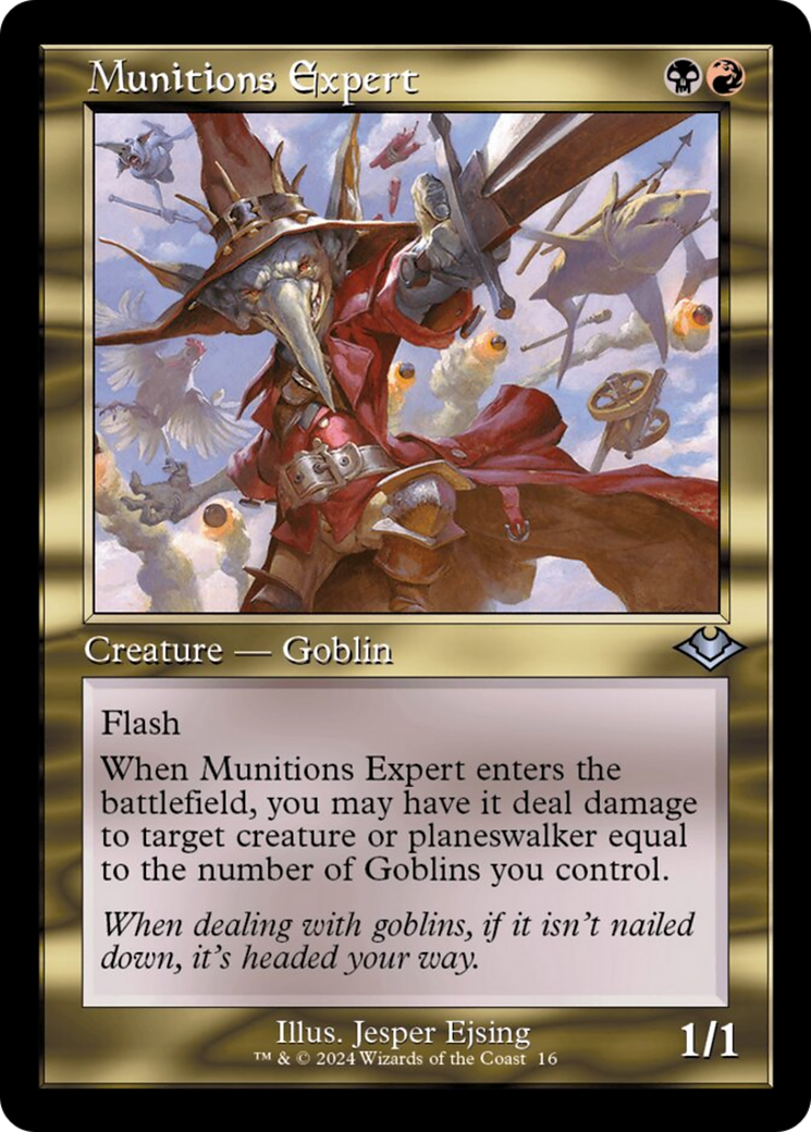 Munitions Expert (Retro Frame) (16) [Modern Horizons]
