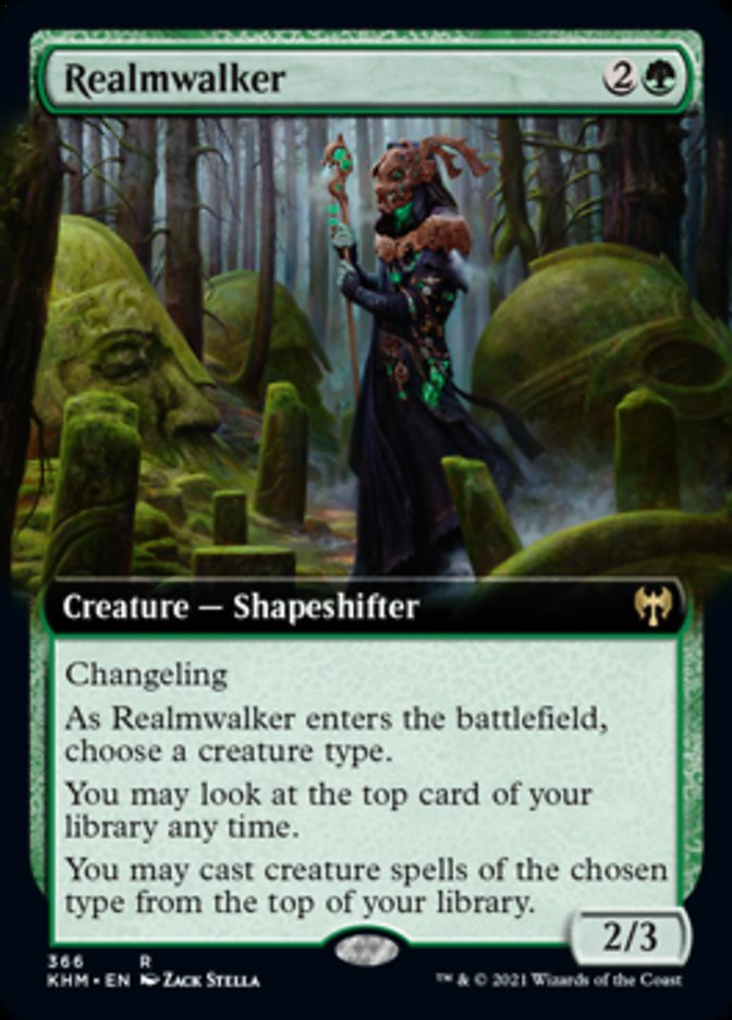 Realmwalker (Extended Art) (366) [Kaldheim]