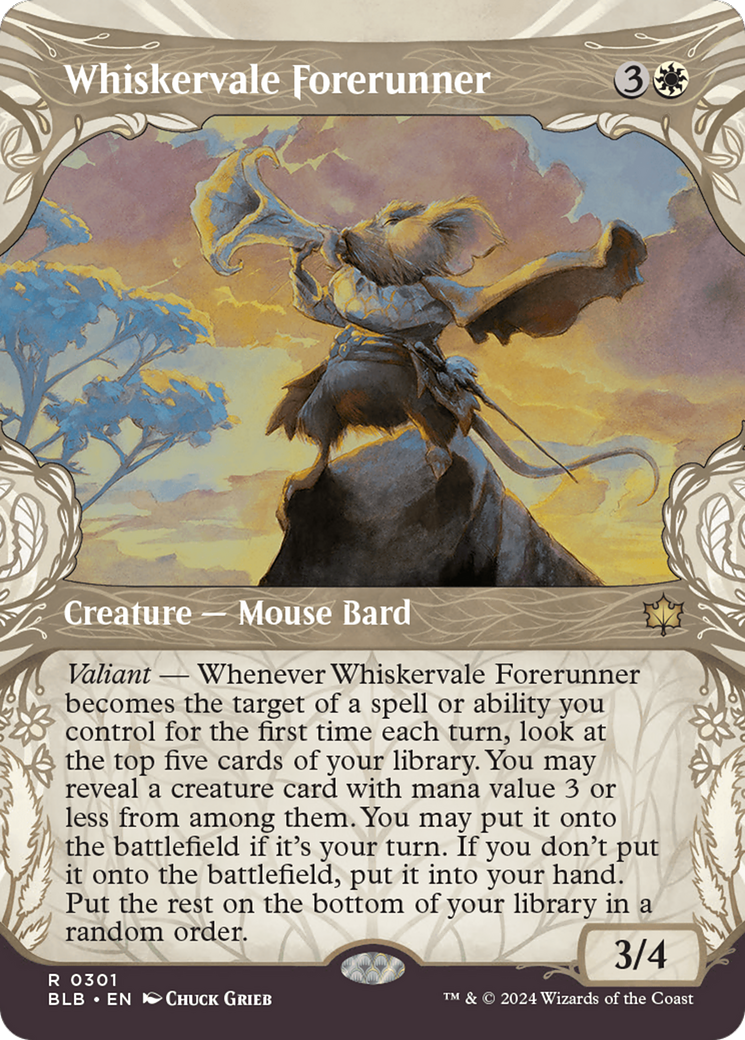 Whiskervale Forerunner (Showcase) (301) [Bloomburrow]