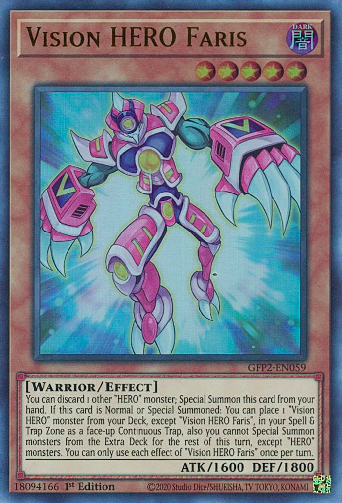 Vision HERO Faris (GFP2-EN059) [Ghosts From the Past: The 2nd Haunting]