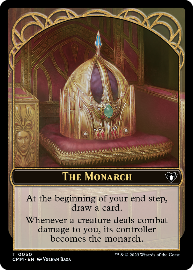 Copy (0054) // The Monarch Double-Sided Token (54 // 50) [Commander Masters]
