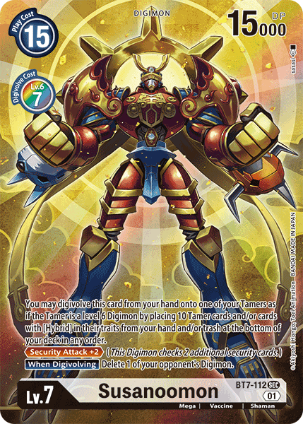 Susanoomon (Alternate Art) (BT7-112 SEC) [Next Adventure]