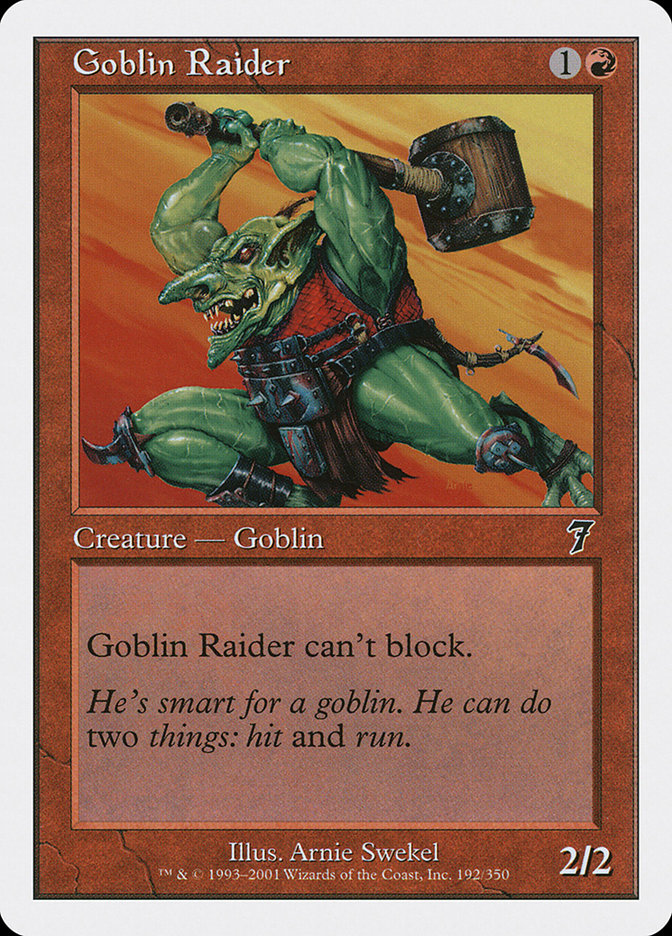 Goblin Raider (192) [7th Edition]