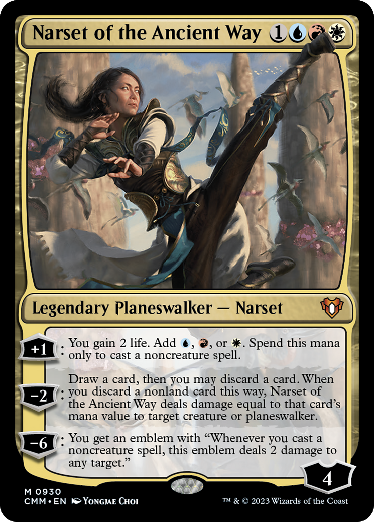 Narset of the Ancient Way (930) [Commander Masters]