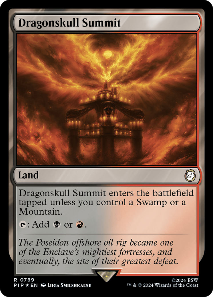 Dragonskull Summit (Surge Foil) (789) [Universes Beyond: Fallout]
