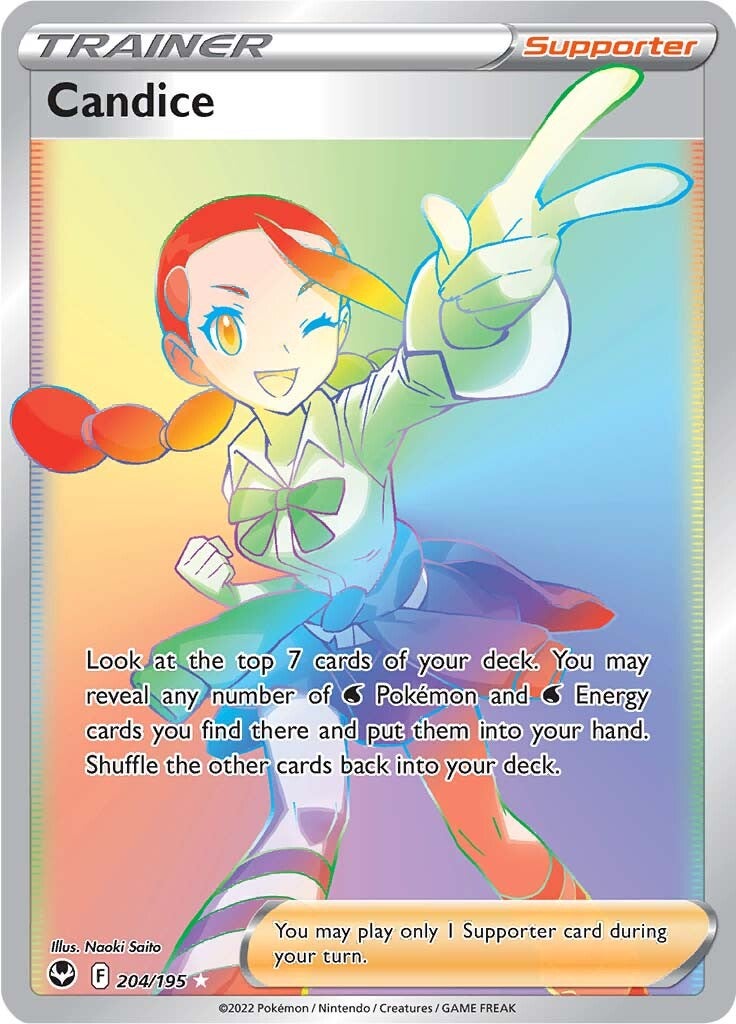 Candice (Secret) (204/195) [SWSH12: Silver Tempest]