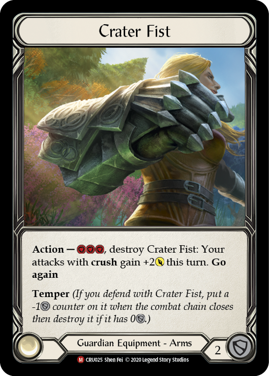 Crater Fist (CRU025) [Crucible of War]
