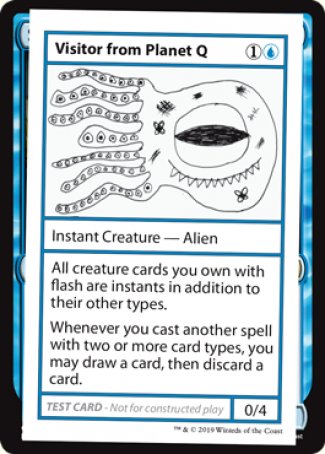 Visitor from Planet Q (No PW Symbol) [Mystery Booster: Convention Edition Exclusives]