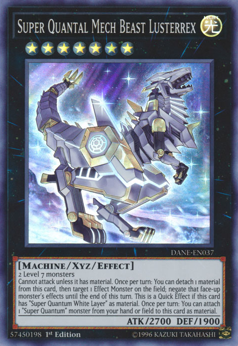 Super Quantal Mech Beast Lusterrex [DANE-EN037] Super Rare — Darkhold Games