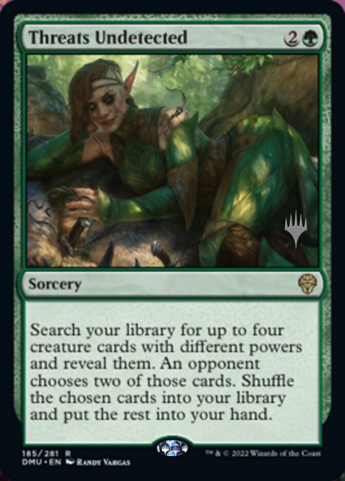 Threats Undetected (185) [Promo Pack: Dominaria United]