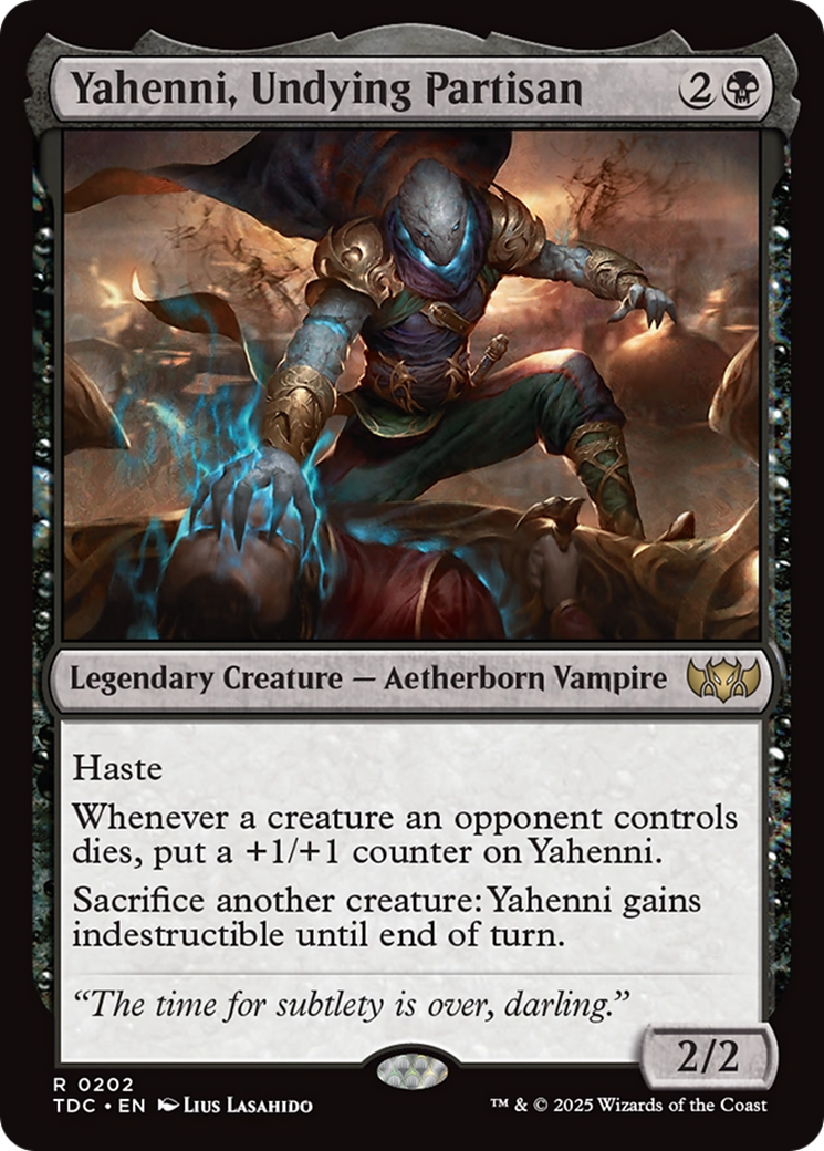 Yahenni, Undying Partisan (202) [Commander: Tarkir: Dragonstorm]