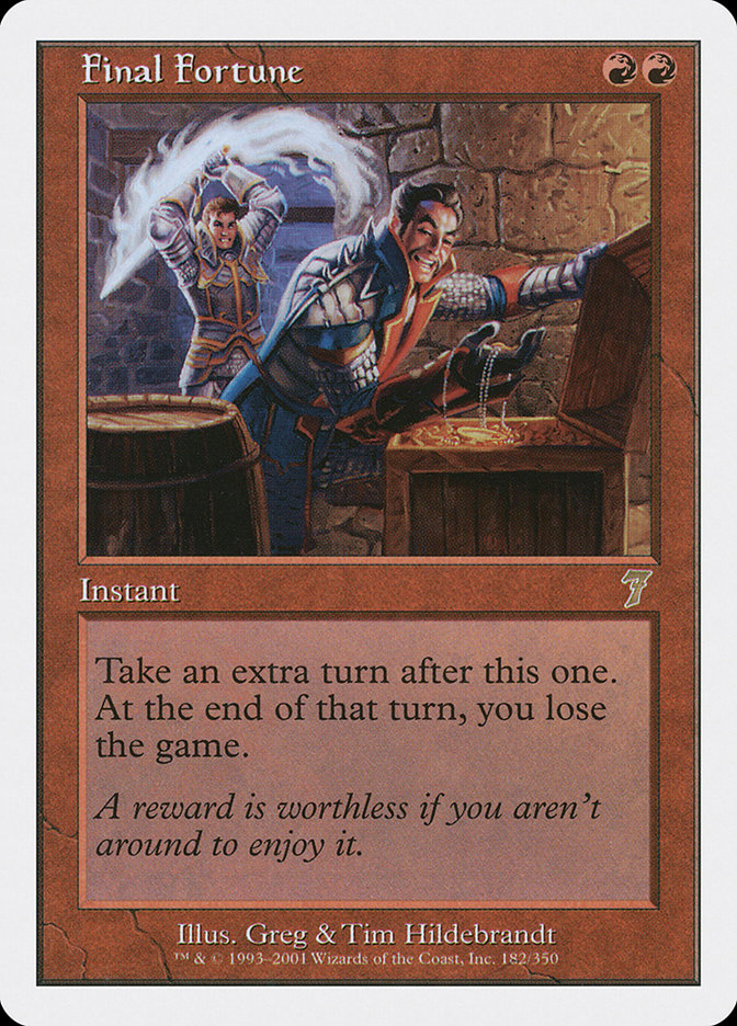 Final Fortune (182) [7th Edition]