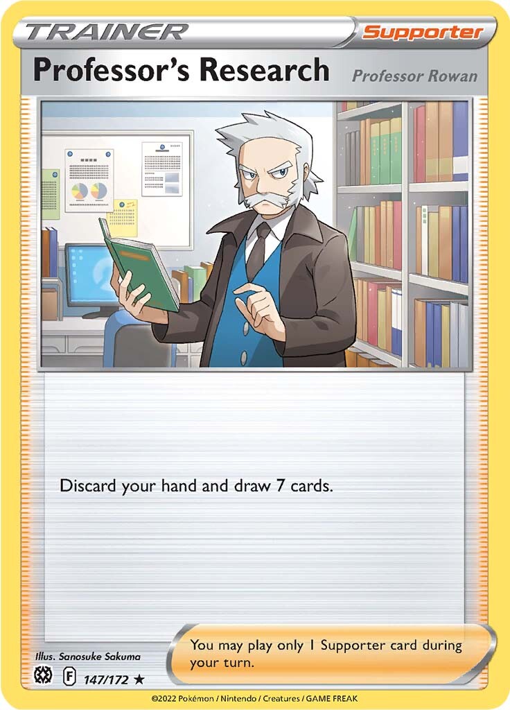 Professor's Research [Professor Rowan] (147/172) [SWSH09: Brilliant Stars]