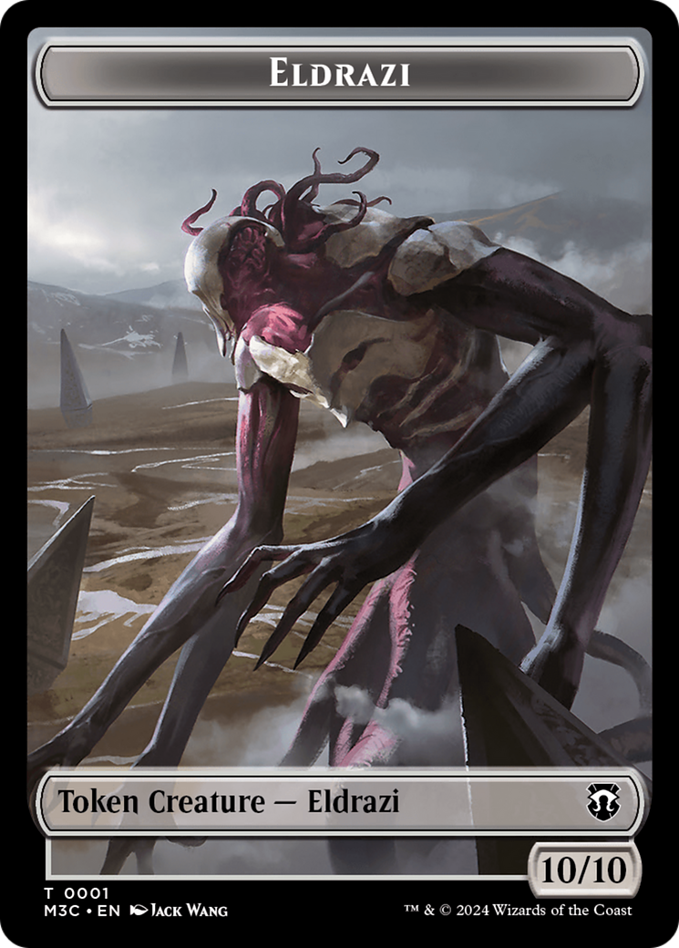 Spirit (Ripple Foil) // Eldrazi Double-Sided Token (5 // 1) [Commander: Modern Horizons 3]