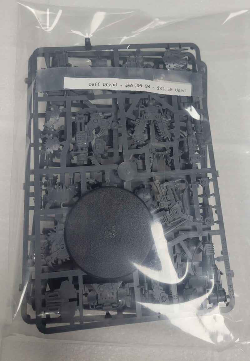 Orks: Deff Dread (Used: Sprues & Bases)