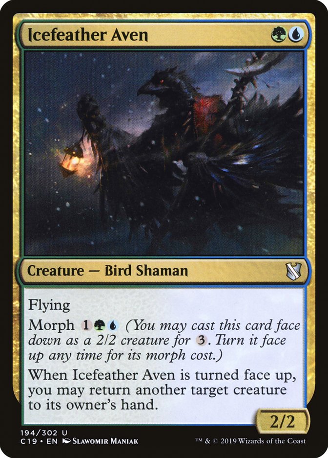Icefeather Aven (194) [Commander 2019]