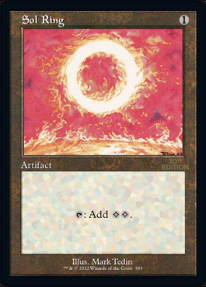 Sol Ring (428) (Retro Frame) (428) [30th Anniversary Edition]