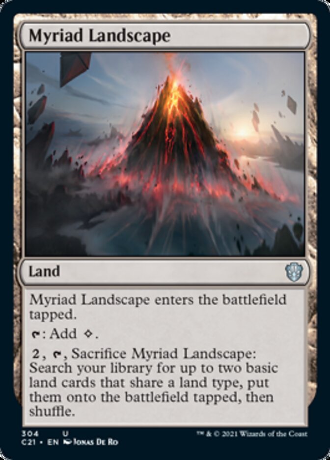 Myriad Landscape (304) [Commander 2021]