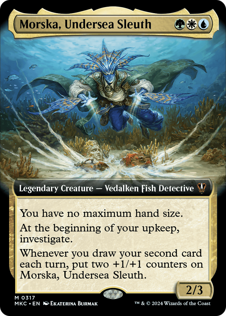 Morska, Undersea Sleuth (Extended Art) (317) [Commander: Murders at Karlov Manor]