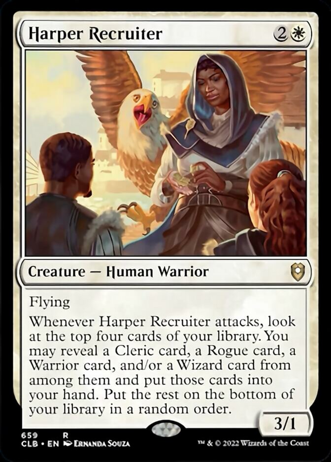 Harper Recruiter (659) [Commander Legends: Battle for Baldur's Gate]