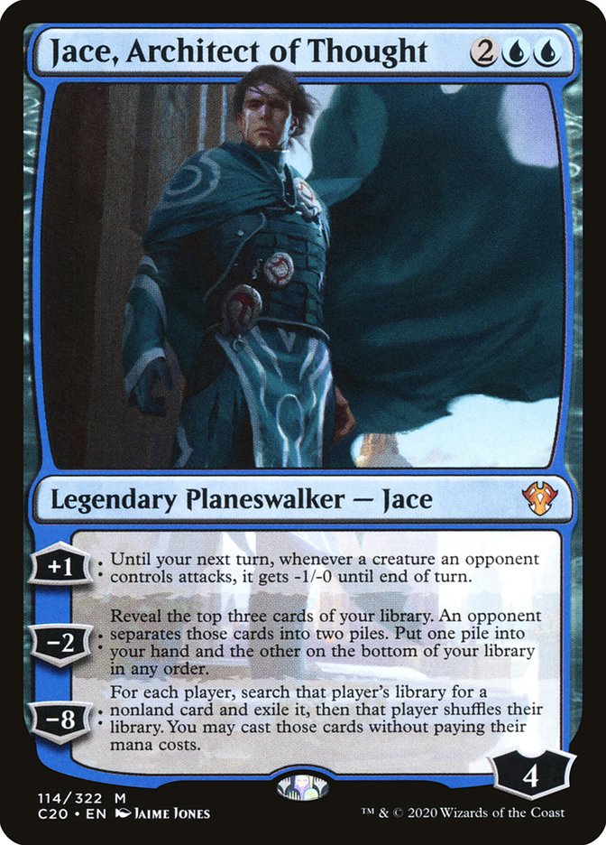 Jace, Architect of Thought (114) [Commander 2020]