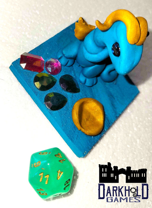 Dice Guardian - D20 - Blue