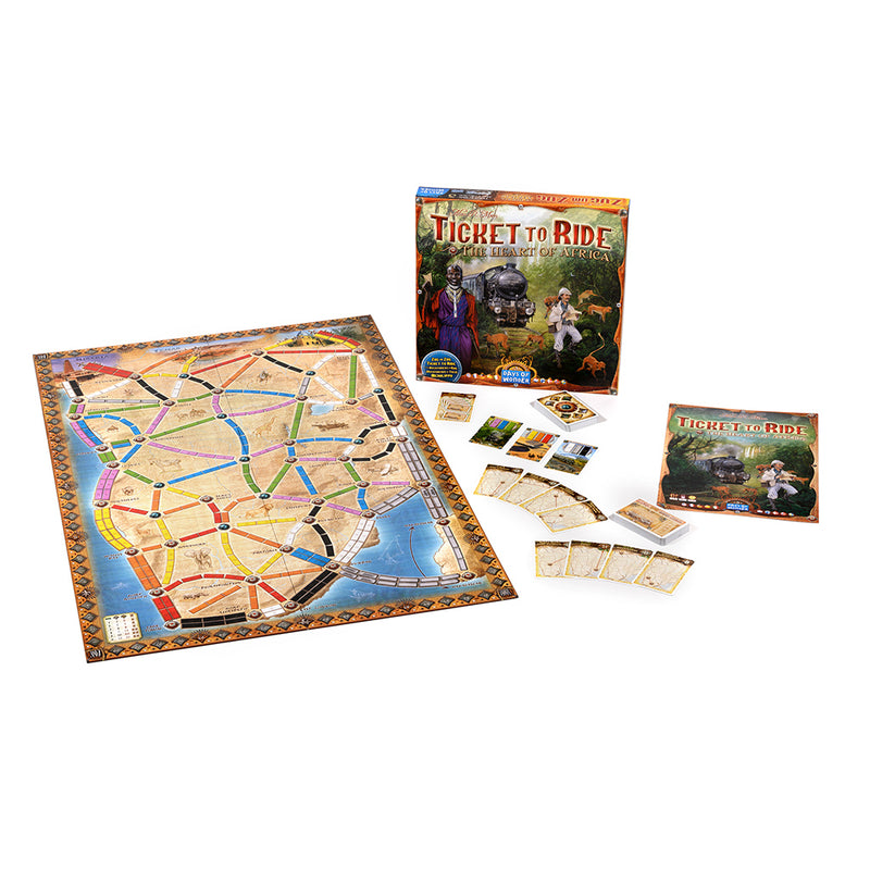Ticket To Ride: Map Collection V3 - The Heart of Africa