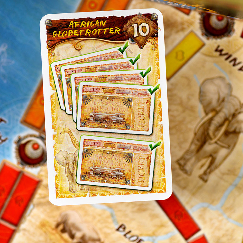Ticket To Ride: Map Collection V3 - The Heart of Africa
