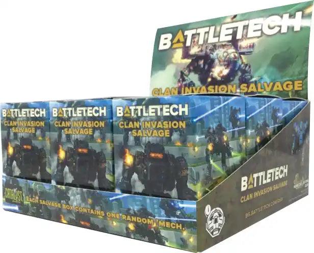 BattleTech: Clan Invasion Salvage Blind Box Display