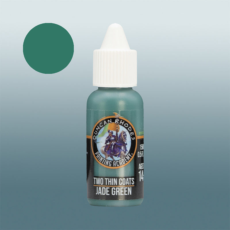 Two Thin Coats: Jade Green