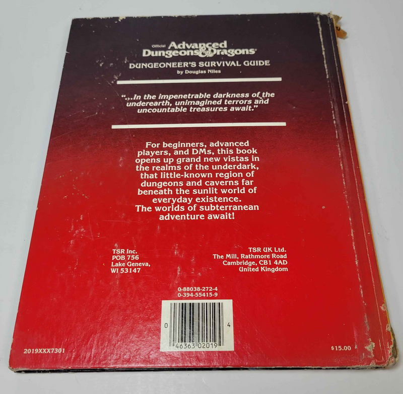 AD&D: Dungeoneer’s Survival Guide (Used - Poor)