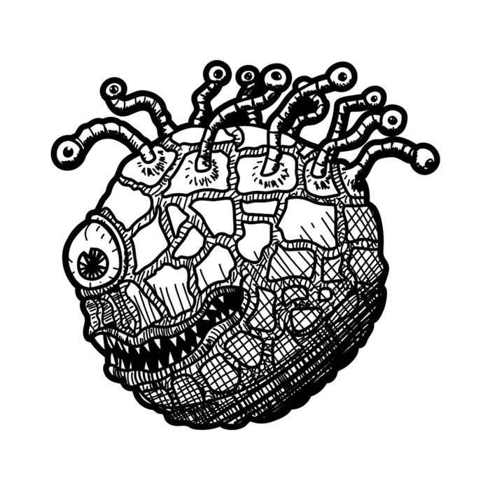 Pin: D&D- Classic Beholder, AR Pin
