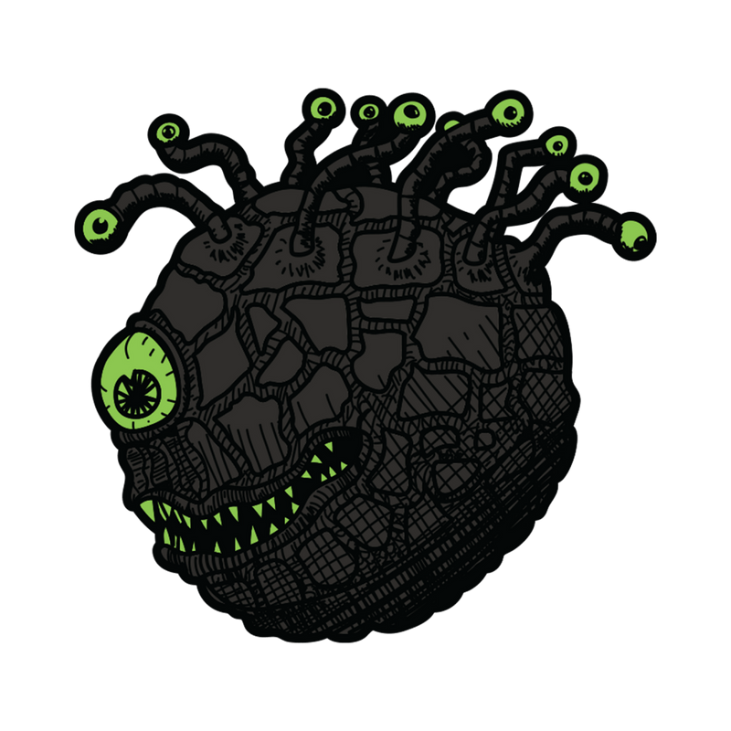 Pin: D&D- Classic Beholder, AR Pin