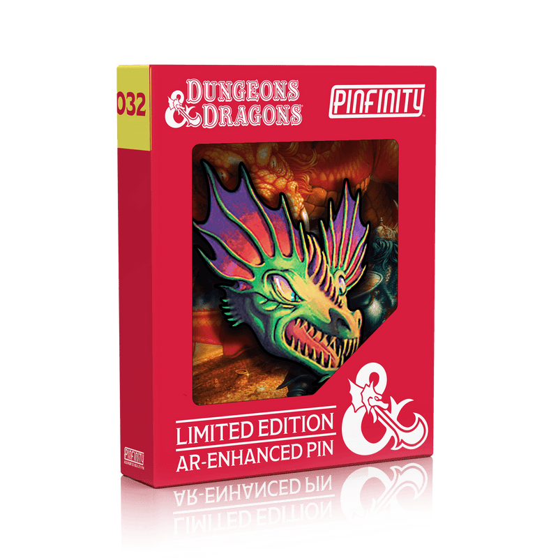 Pin: D&D- Classic Dragon, AR Pin