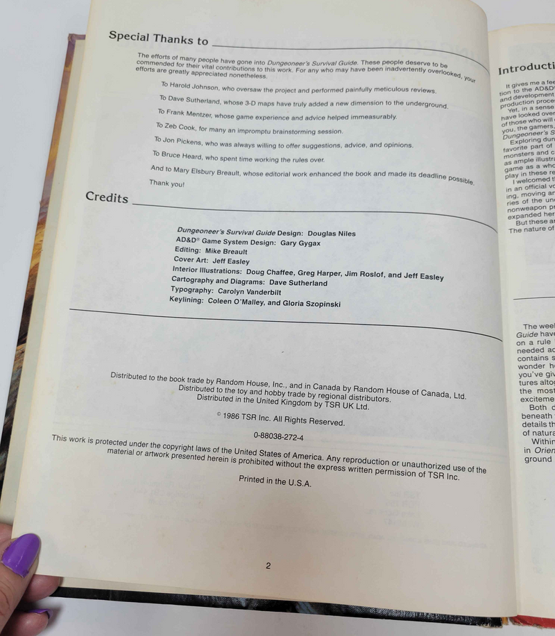 AD&D: Dungeoneer’s Survival Guide (Used - Poor)